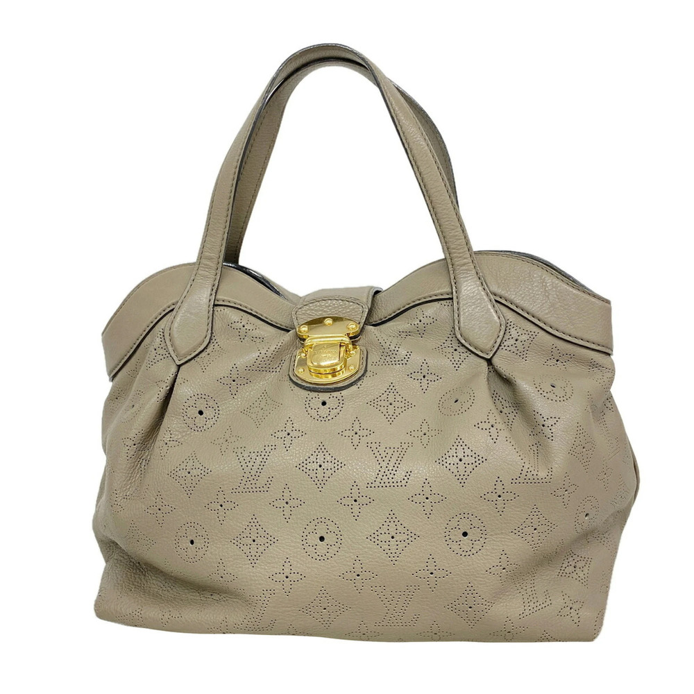 Louis Vuitton Mahina Seals PM handbag M93084 Taupe Women's P3679629